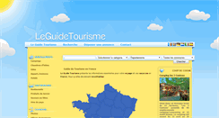 Desktop Screenshot of leguidetourisme.com